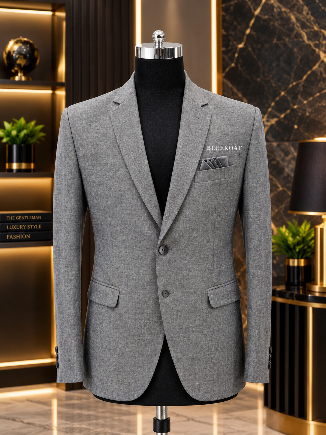 BLUEKOAT Premium Grey Textured coat