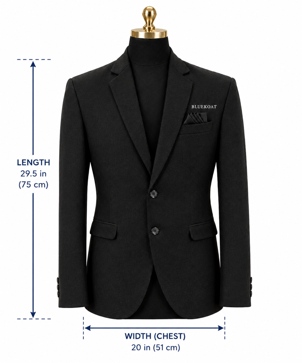 BLUEKOAT Signature Black Coat